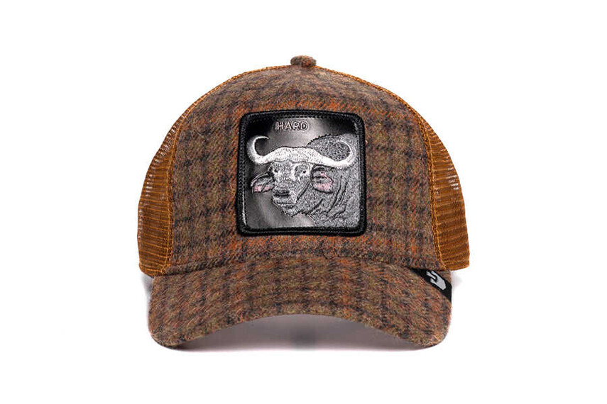 Goorin Bros Hard Wood ( Bizon Figürlü) Şapka 101-0260 - Thumbnail
