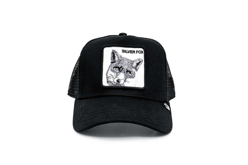 Goorin Bros Silver Fox (Tilki Figürlü) Gri Şapka - Thumbnail